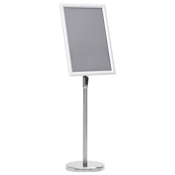 vidaXL Posterstandaard A3 aluminiumlegering zilverkleurig, Verzenden, Nieuw