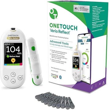 2dekans | OneTouch Verio Reflect Blood Glucose Meter - Blood, Ophalen of Verzenden, Zo goed als nieuw