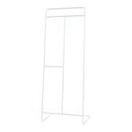 Kledingrek Sandviken kapstok staal 166x63x48 cm wit [en.casa, Verzenden, Nieuw