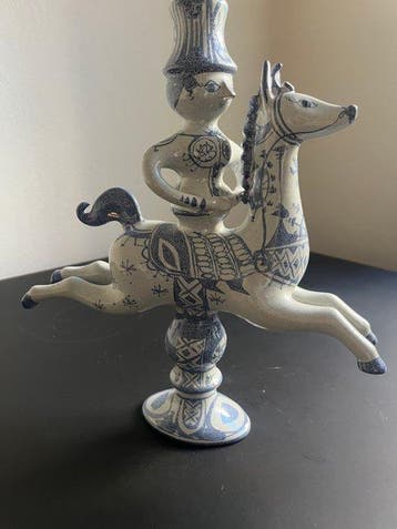 Bjørn wiinblad - Bjorn Wiinblad - Figuur - Horse rider -