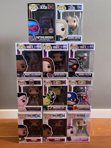 Funko - Funko Pop - MARVEL STUDIOS (8x) /// DC (3x) -