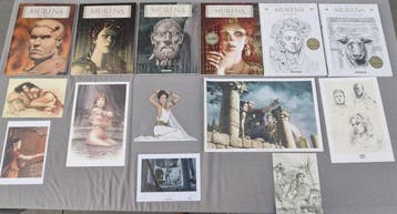 Murena T7 + T10 à T14 + 8x ex-libris - 6x C - 6 Album -, Nieuw
