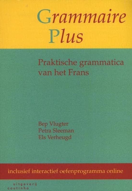 9789046903261 Grammaire plus | Tweedehands, Boeken, Schoolboeken, Zo goed als nieuw, Verzenden