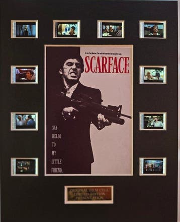 Scarface - Al Pacino - limited edition - Film Cell Display, Verzamelen, Nieuw