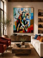 Kiri Aguilera (1982) XL 120 x 90 cm - El Toro Cromático