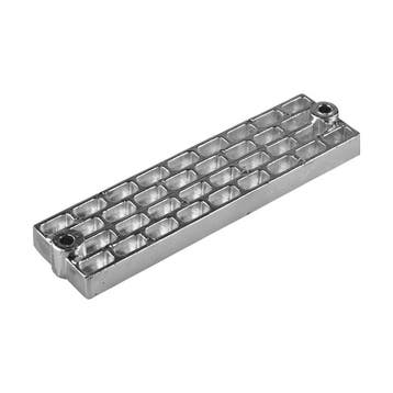 Mercury gewafelde balkanode voor 25/50/60/75 PK Zink, Ophalen of Verzenden, Nieuw, Motor en Techniek, Zeilboot of Motorboot