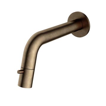 Fonteinkraan Inbouw Hotbath Cobber 1-knop gebogen 18.6 cm, Doe-het-zelf en Verbouw, Sanitair, Ophalen of Verzenden, Nieuw, Kraan