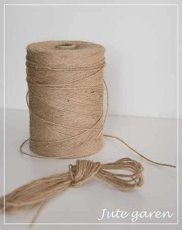 10 meter bundel hennep touw, jutetouw, inpaktouw 1mm dik, Ophalen of Verzenden, Nieuw