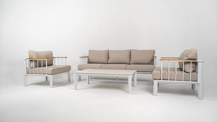 Stoel-Bank Loungeset  Tahiti  Datho Outdoor, Tuin en Terras, Tuinsets en Loungesets, Verzenden