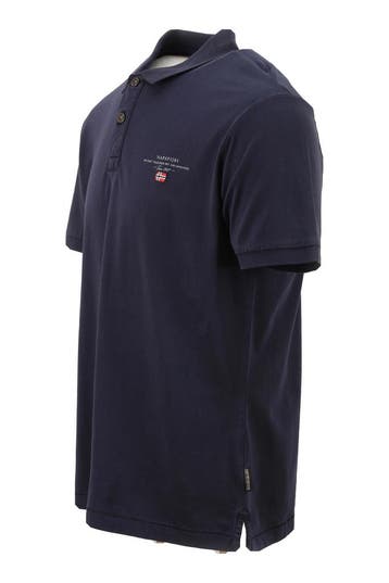Napapijri Polo in maat L Zwart, Verzenden, Gedragen, Zwart, Napapijri