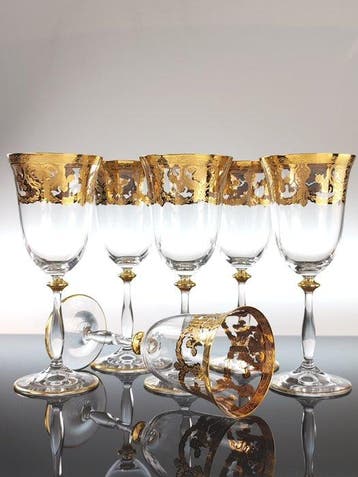 SECOLOVENTESIMO - Kelk (6) - Angela Venice Gold - 24 kt goud