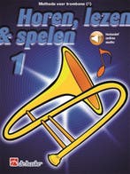 Horen, Lezen & Spelen 1 - Trombone (Bassleutel), Ophalen of Verzenden, Nieuw, Trombone