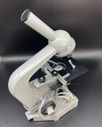 Monocular compound microscope - 1600 - 1970-1980 - Revue