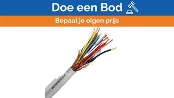 Bieden: Marine Flame Retardant Cable 10-Core 0.50mm - 75m, Ophalen of Verzenden, Nieuw, Kabel of Apparatuur