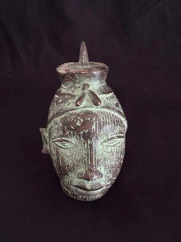 hoofd - stijl van tête Ifé - Yoruba - Nigeria (Zonder, Antiek en Kunst