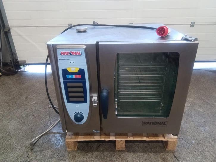 Rational Combi steamer -B85 x D80 x H77 cm - SCC61 -, Witgoed en Apparatuur, Ovens, Gebruikt