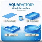 3D Vijverzak Epdm 1,0 Goedkoopste van Nederland en België !!, Verzenden, Nieuw, Vijverfolie