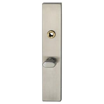 Deurbeslag | Wc-sluitingschild | Impresso (RVS), Verzenden, Nieuw