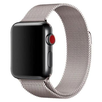 Apple Watch bandje Fiore - milanese - sterrenlicht, Verzenden, Nieuw