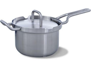 BK Q-linair Master - Steelpan 16 cm - RVS met deksel -, Verzenden, Nieuw