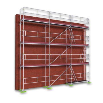 Rix RLS Steigers Complete Set 7.5x8m, Ophalen of Verzenden, Nieuw, Gevelsteiger, 5 meter of hoger