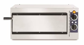 Hendi Enkele RVS Pizzaoven | 1600 Watt | 1 Pizza, Verzenden, Nieuw in verpakking