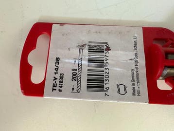HILTI TE-Y 14/35ammerbohrer, Neu Und OVP, Ophalen of Verzenden, Gebruikt