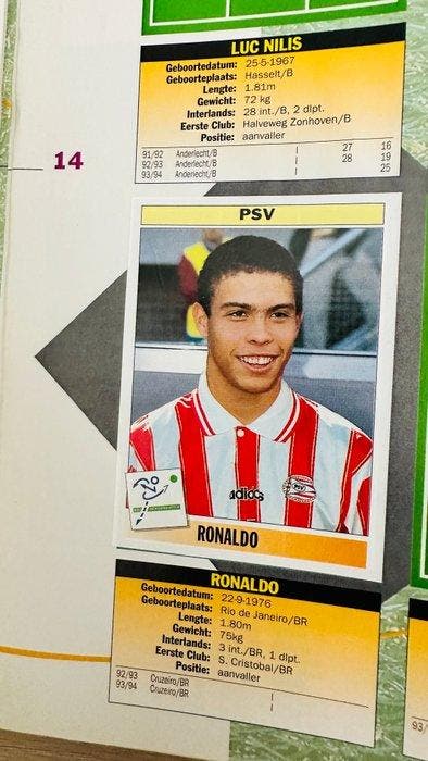 Ronaldo - 1995 - Voetbal, Verzamelen, Overige Verzamelen