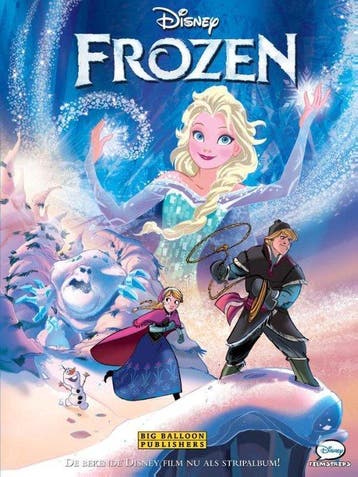 Disney filmstrips 05. frozen, Boeken, Stripboeken, Verzenden, Gelezen