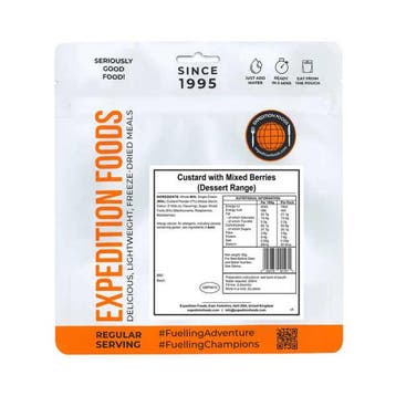 Vla met gemengde bessen - Expedition Foods