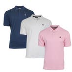 Donnay Donnay Heren - 3-Pack - Polo shirt Noah - Navy / Wit, Kleding | Heren, Polo's, Verzenden, Nieuw