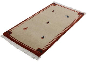 Gabbeh - Vloerkleed - 140 cm - 70 cm - Moderne Indo Tapijt, Nieuw