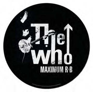 The Who - Maximum R&B Platenspeler Slipmat off. merchandise, Ophalen of Verzenden, Nieuw, Gebruiksvoorwerp