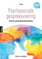 Psychosociale gespreksvoering 9789024425099, Verzenden, Zo goed als nieuw, Markus van Alphen