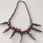 Zilveren halsketting/ Choker/ Handgemaakt/ 925-zilver/