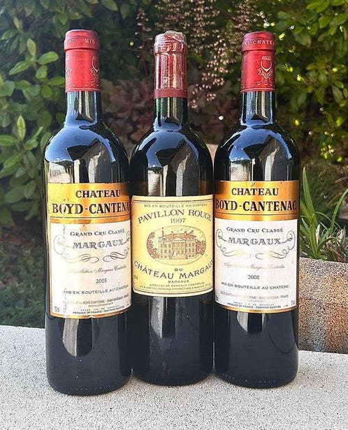 ≥ 1997 Pavillon Rouge du Chateau Margaux & 2008 Chateau — Wijnen