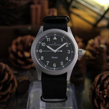 Hamilton - Khaki Field - Zonder minimumprijs - H694010 -, Nieuw