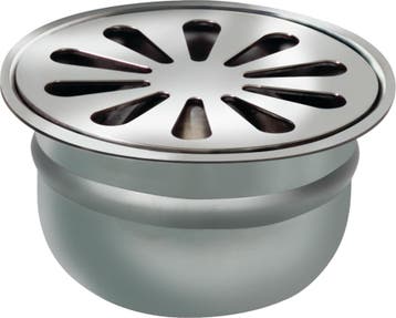 Ronde Afvoerput | RVS | ø 100 mm | 18 l/min HorecaTraders, Verzenden, Nieuw in verpakking
