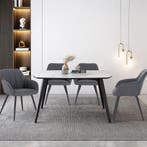 24goodz Eetkamerstoel met Armleuningen - Ergonomisch Ontwerp, Huis en Inrichting, Stoelen, Verzenden, Nieuw