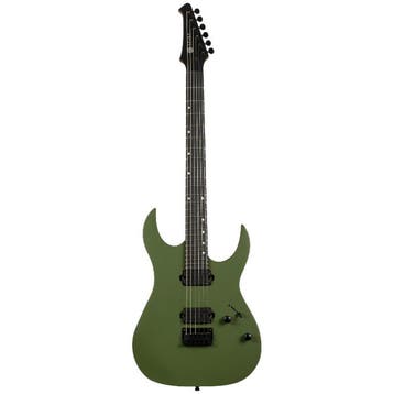 Spira S-400 Satin Dark ST-Style Elektrische Gitaar Green, Ophalen of Verzenden, Nieuw