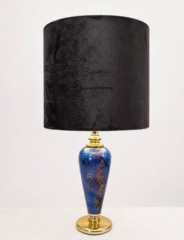 ARO Leuchte - Tafellamp - Messing, Keramiek, Textiel - West, Nieuw