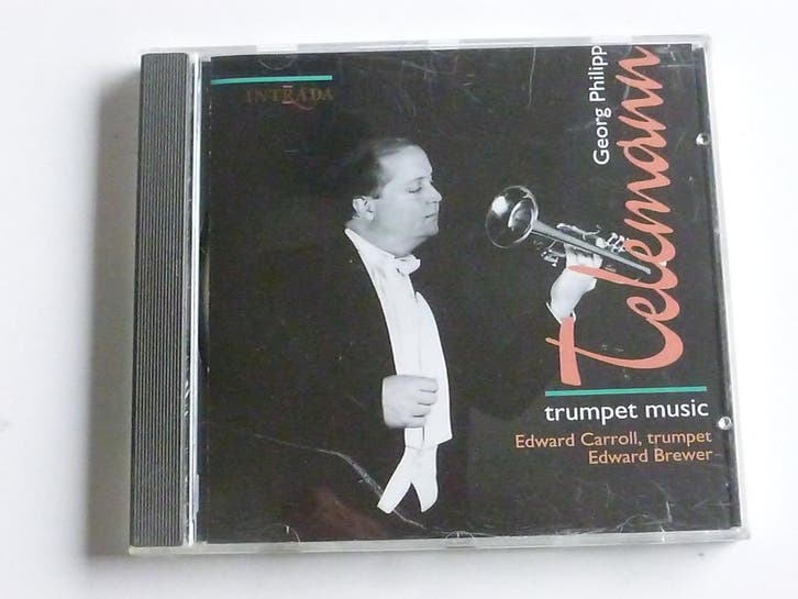 Telemann - Trumpet Music / Edward Carroll, Cd's en Dvd's, Cd's | Klassiek, Zo goed als nieuw, Ophalen of Verzenden