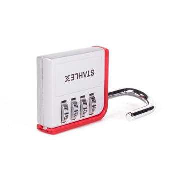 Stahlex Hangslot met cijfercode - aluminium - 85 mm - 4-c..., Ophalen of Verzenden, Nieuw