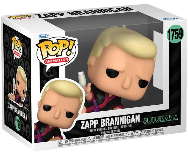 Funko Pop! - Futurama Zapp Brannigan #1759 | Funko - Hobby, Verzamelen, Poppetjes en Figuurtjes, Nieuw, Verzenden