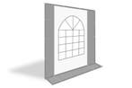 PVC zijwand boograam en ritsen 3m-220cm hoog-kies je kleur, Verzenden, Nieuw