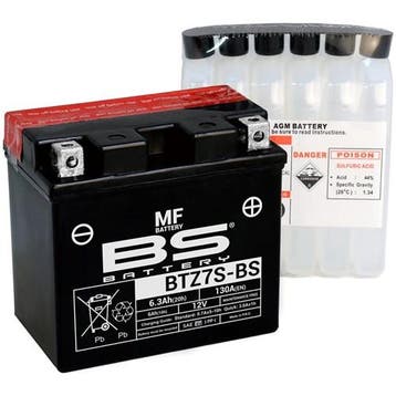 Bs Battery Btz7S-Bs / Ytz7S-Bs Accu, Verzenden, Nieuw