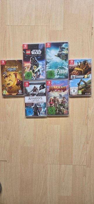 Nintendo - Switch - 6 Games - Videogame - In originele, Nieuw