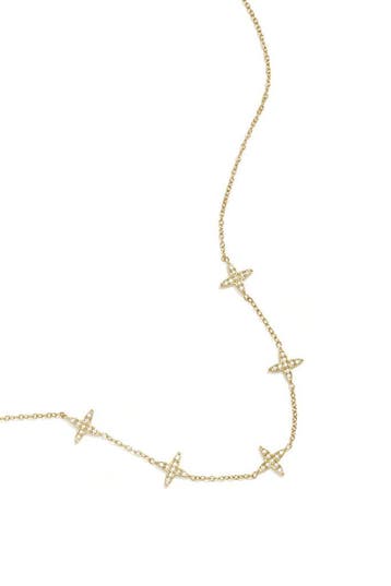 Goudlief Ketting met klavermotief en belegde klavers, Verzenden, Nieuw, Zilver, Overige materialen