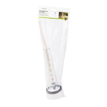 Benson Regenmeter op stokhouder - transparant - 24 cm - k..., Ophalen of Verzenden, Nieuw