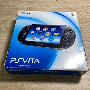 Sony - PSVITA - Sony PS Vita PCH-1000 Crystal Black Console, Spelcomputers en Games, Nieuw